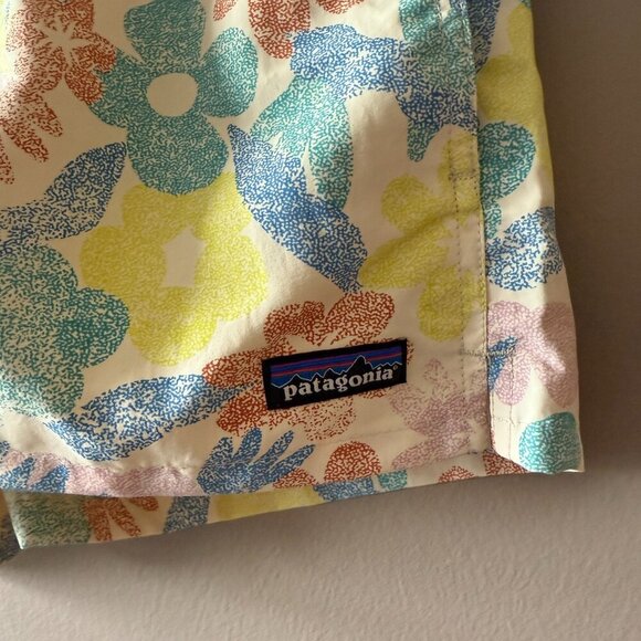 Women's S NWT Patagonia Channeling Spring Barely Baggies Shorts - Picture 4 of 8